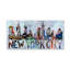 «New York» par Eckhardt, impression sur toile tendue-22672085