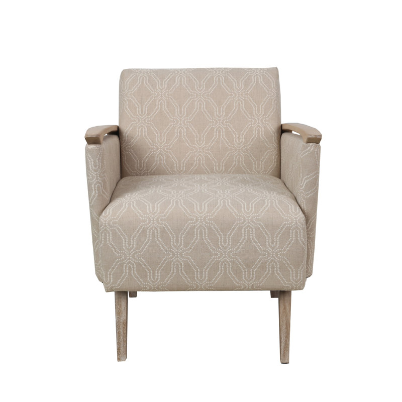 Fauteuil en polyester de 25,75 po de largeur