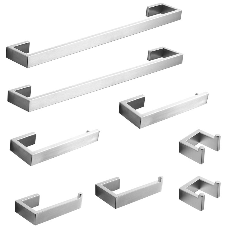 8 - Piece Bathroom Hardware Set