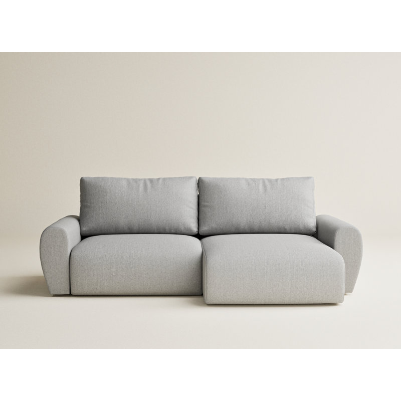 3 Seater Corner Sofa, Right Hand Facing, Light Grey