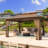 13 Ft. W x 11 Ft. D Steel Patio Gazebo with Netting-93864931
