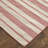 Shastina Striped Hand Woven Recycled P.E.T Area Rug-72632761