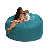 Fourrure bleu sarcelle