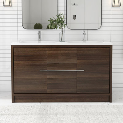 Meuble-lavabo double 58,8 po Darol
