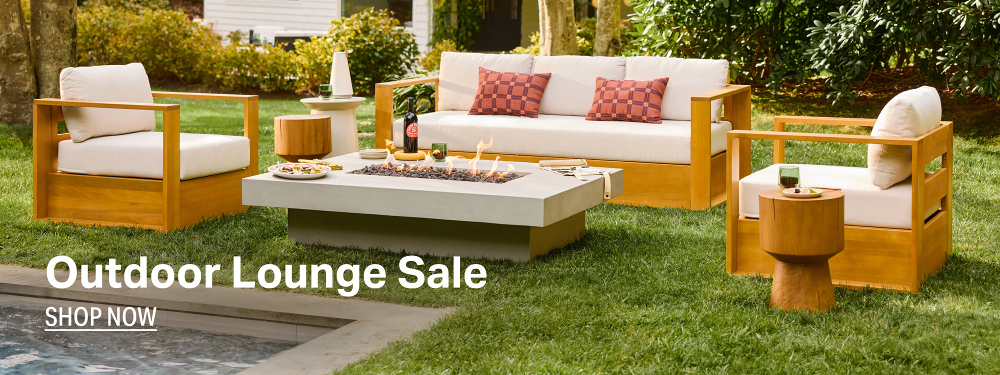 Outdoor Lounge Sale, Shop Now