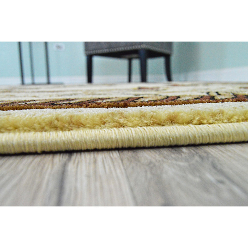 Ramsel Performance Oriental Indoor Rug, Rectangle 5'2" x 7'5"