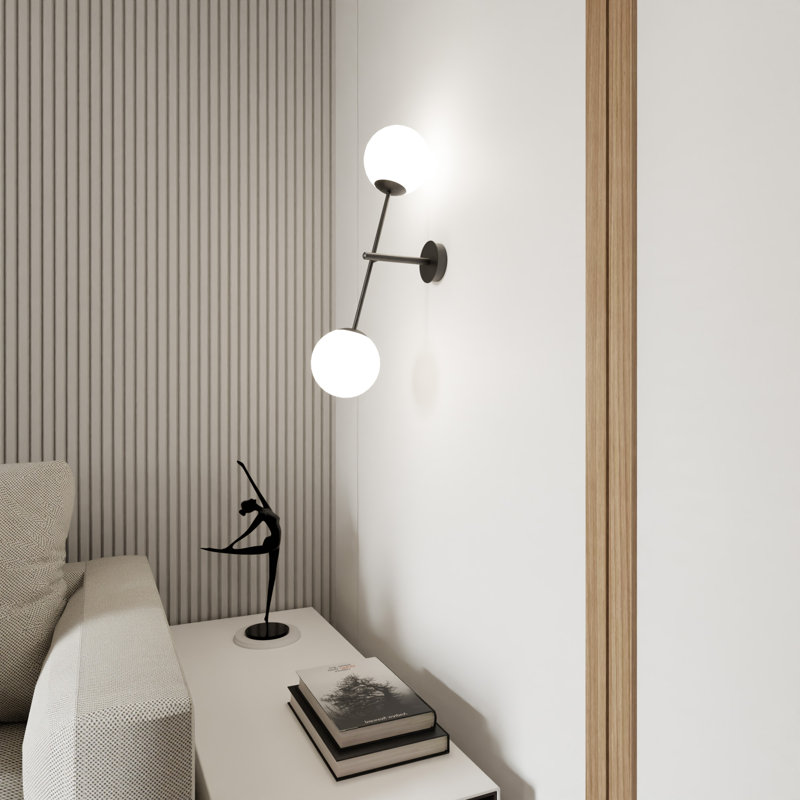 Steel Up & Downlight, White