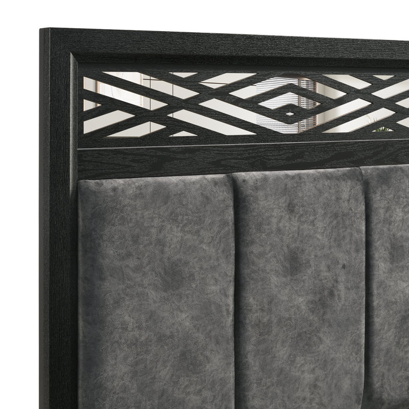 Andrien Upholstered Standard Bed, Queen