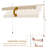 118" L Manual Retractable Awning For Patio Balcony Courtyard-108468689-108468690