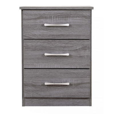 Contemporary Nightstand With Drawer
