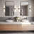 Wall Mounted Bathroom Faucet, Single-handle Bathroom Sink Faucet with Drain Assembly-125423834