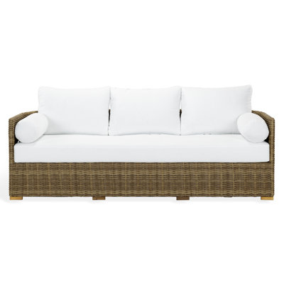 Antoinette Wicker Patio Sofa