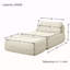 Fauteuil à billes, grand fauteuil à billes, fauteuil à billes avec coussin de taille et repose-pieds pour chambre à coucher-114232416