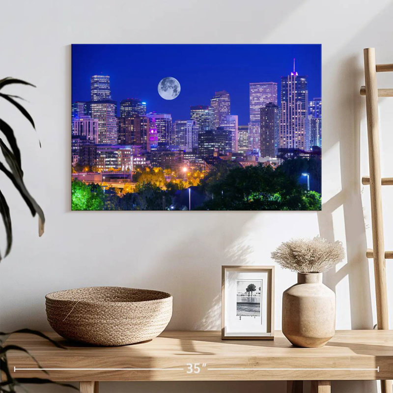 Vanna Moon Over Denver, H 16 po x l 24 po