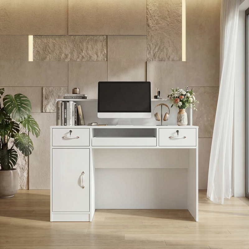 Locakable Reception Desk With LED Lights