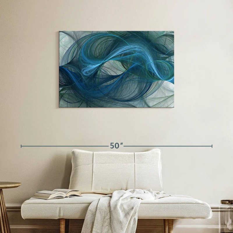 Avery Linear Waves, 24" H x 36" W