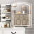 MIRROR FOR MAKEUP TABLE, Multiple Storage Space, Makeup Vanity