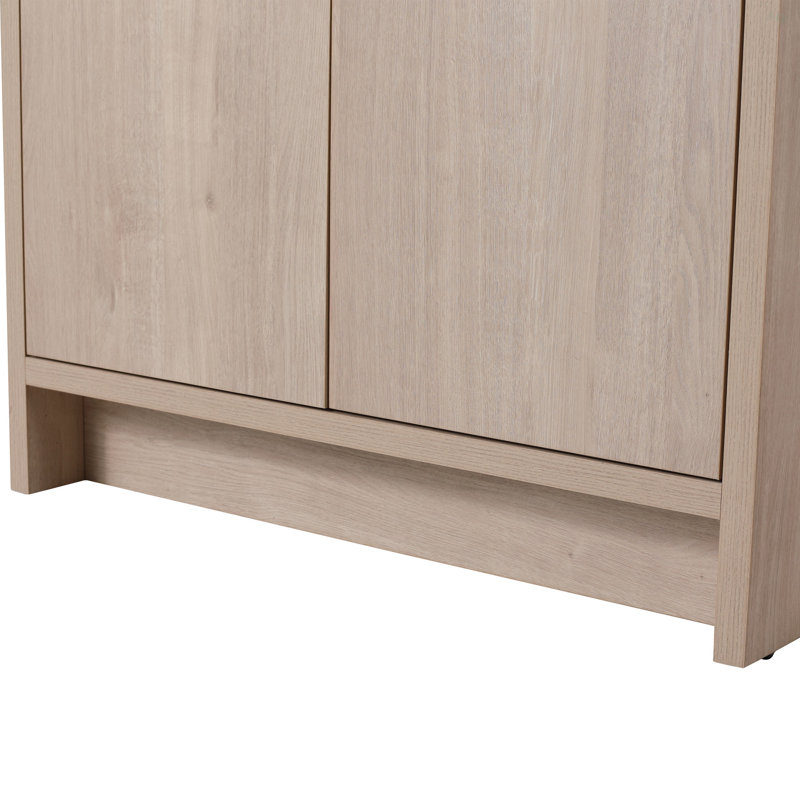 Meuble-lavabo autoportant 36 po et 2 portes d'armoire à fermeture en douceur ((KD-PACKING), seulement avec cabine, 35"