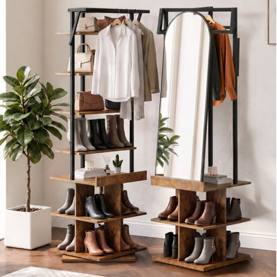 Solid Wood Freestanding 0 - Hook