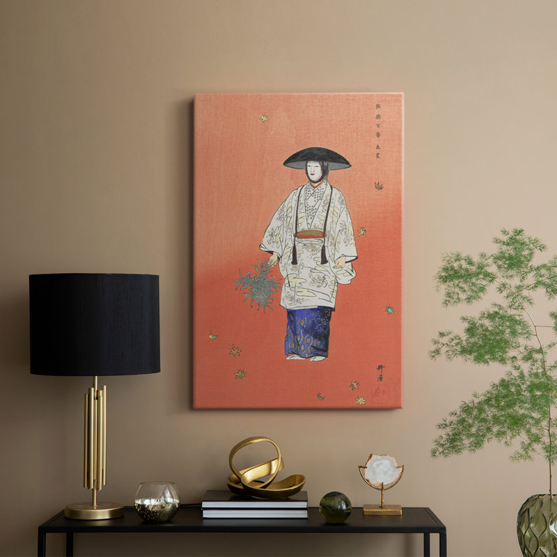 VintageJapan VI - Cavas enveloppés de galerie, H 60 po x l 40 po