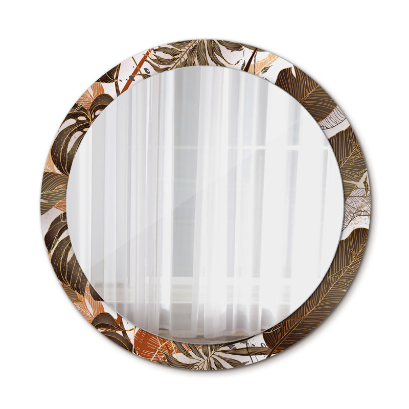 Huldar Glass Flat Wall Mirror