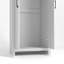 Limestone 2 Door Manufactured Wood Wardrobe-180069309