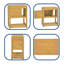 23.5'' Single Bathroom Vanity Base Only
