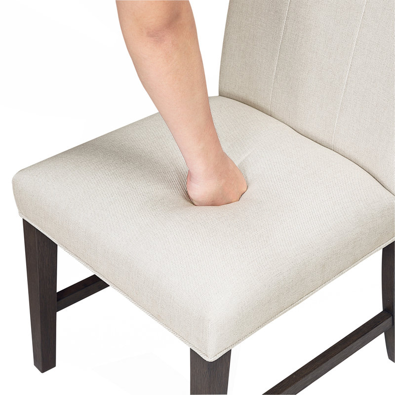 Ensemble de salle à manger 5 pièces moderne, extensible, en bois brun, avec 4 chaises d'appoint, rembourré, meubles de salle à manger
