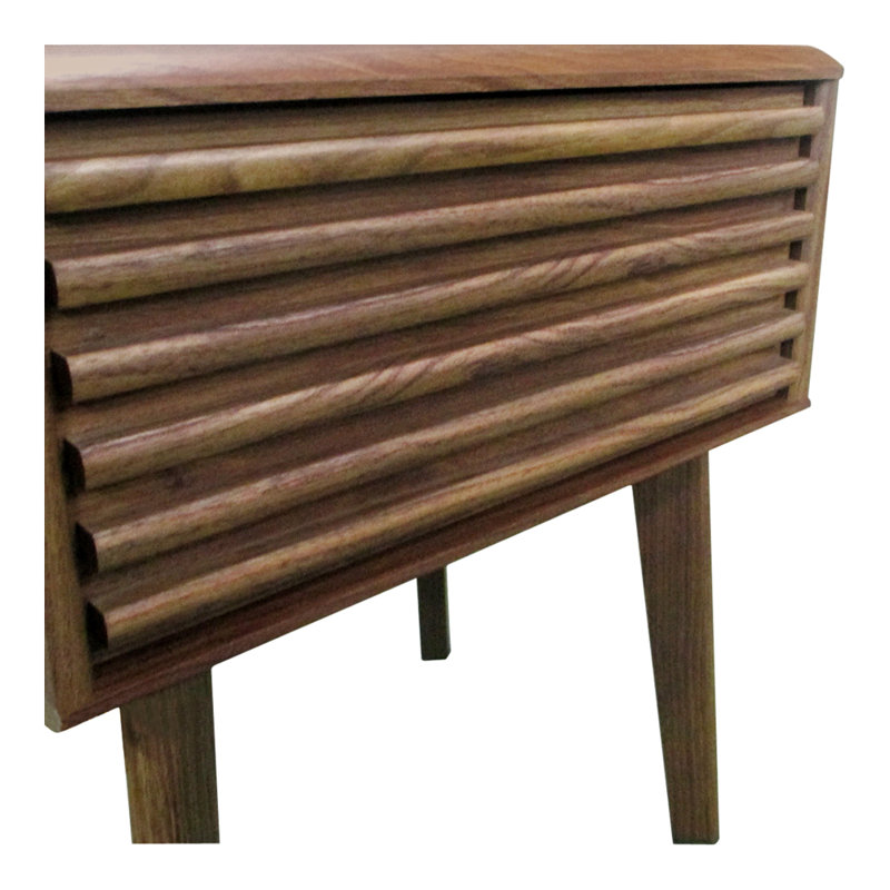 Abrams End Table, Brown