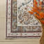 Traditional Red Washable/Stain Guarded Area Rug -673928708