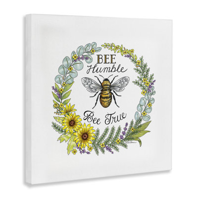 «Bee Humble & True», art mural par Deb Strain