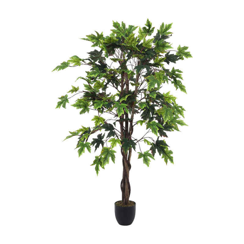 140cm Faux Maple Tree in Freestanding