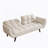 57 inch sofa Soft two armrests throw pillow pillow-1222370378