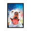 « pitbull », reproduction d’art sur toile-73439104-73439105-73439106