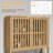 Bamboo Over The Toilet Storage Cabinet