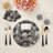 Leopard Walk Cotton Sateen Dinner Napkins-126139498