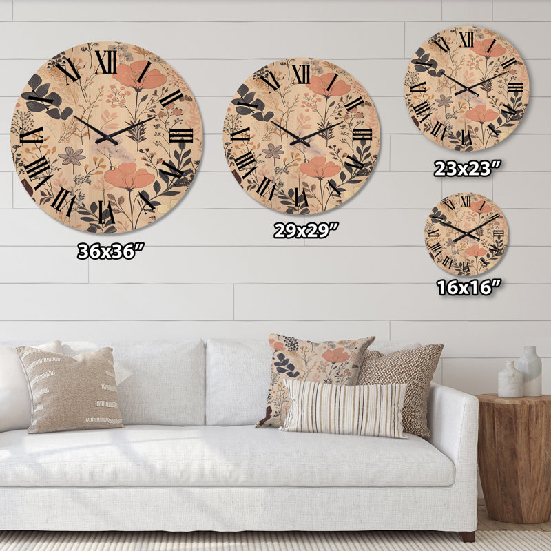 Horloge murale Meentke, Moyenne