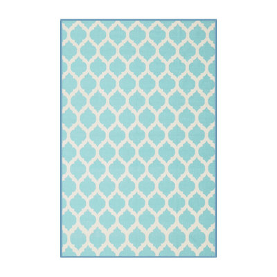 Tapis de zone vert contemporaine