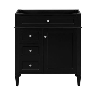 Armoire de rangement de salle de bain avec 2 tiroirs et un tiroir basculant pour la maison
