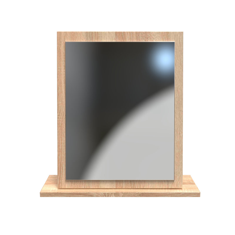 Fully Assembled Ingram Dresser Mirror, Bardolino Oak