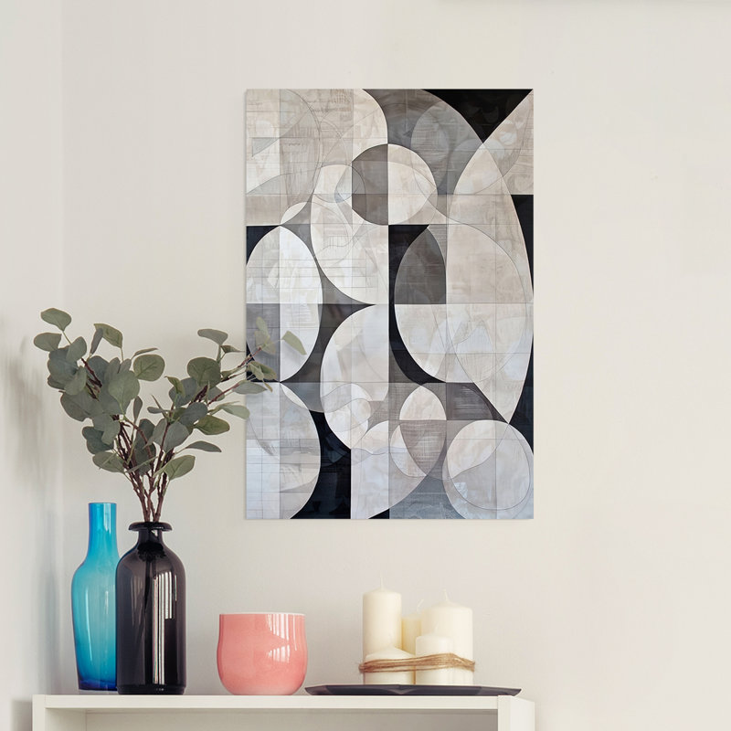 ABSTRACT Series XXXII - Impression sur toile seulement - NON-CADRE, H 18 po x l 12 po