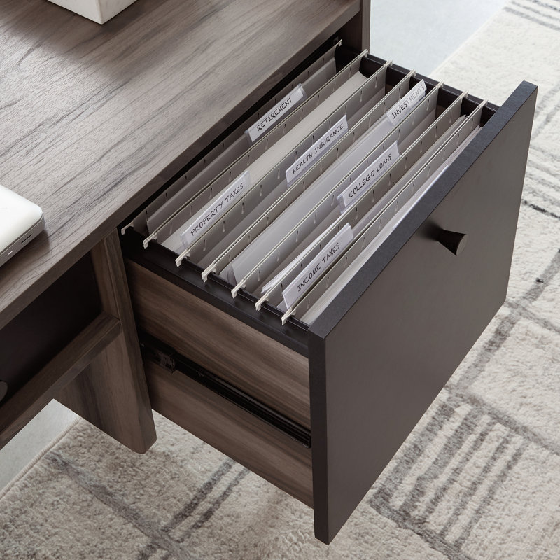 Desk, Gray finish