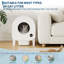 Bac à litière autonettoyant Smart Cat, grande capacité pour plusieurs chats, contrôle d'application WiFi, bac à litière automatique-126264856