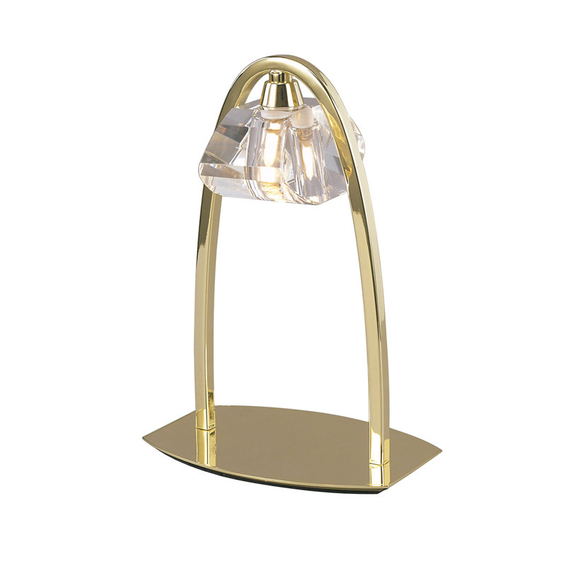 Veun Metal Table Lamp, Antique Brass