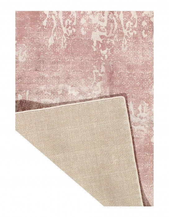 Despa Hand Loomed Silk Area Rug in Beige