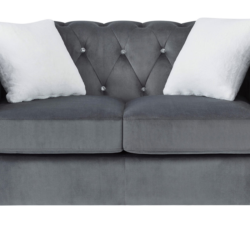 Causeuse Cozy, Gris