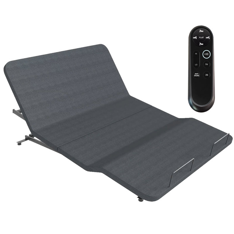 Boyd Sleep Full Body Incline Adjustable Bed Frame, Side Sleeper Zero Gravity Power Adjustable Base,  Split California King