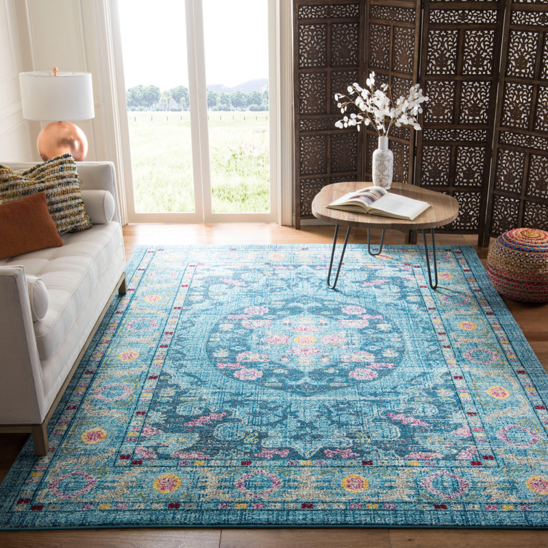 Gutierez Performance Oriental Rug, Rectangle 8' x 10'