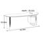 Modern light luxury office desk-724068492