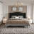 Upholstered Tufted Headboard Bed Wingback Bed-2044547580-2040993100